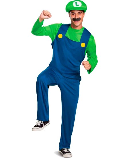 DISFRAZ DE LUIGI PARA HOMBRE