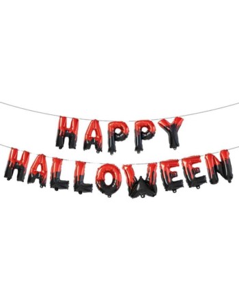 GUIRNALDA GLOBOS HAPPY HALLOWEEN