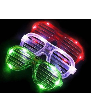 GAFAS LED COLOR ROJO