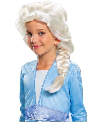 PELUCA ELSA FROZEN INFANTIL