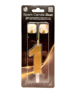 VELA BENAGALA DUO DORADA Nº1