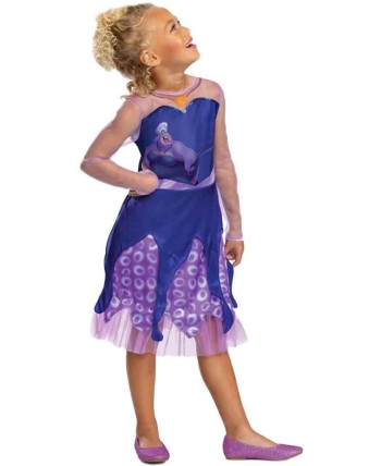 DISFRAZ DE URSULA LA SIRENITA INFANTIL