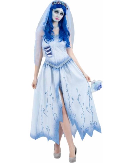 DISFRAZ DE NOVIA CADAVER EMILY PARA MUJER
