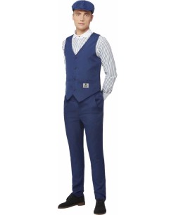 DISFRAZ DE PEAKY BLINDERS THOMAS SHELBY AZUL PARA HOMBRE