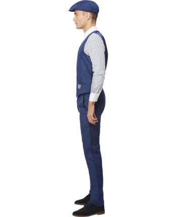 DISFRAZ DE PEAKY BLINDERS THOMAS SHELBY AZUL PARA HOMBRE