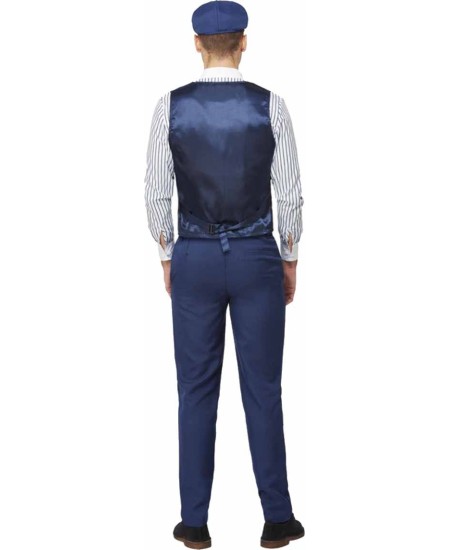 DISFRAZ DE PEAKY BLINDERS THOMAS SHELBY AZUL PARA HOMBRE