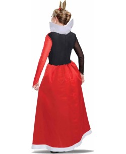 DISFRAZ DE REINA DE CORAZONES DELUXE PARA MUJER 2