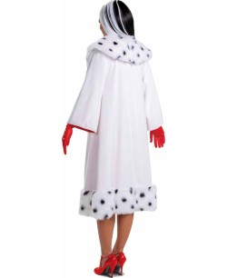 DISFRAZ DE CRUELLA DE VILL DELUXE PARA MUJER 2