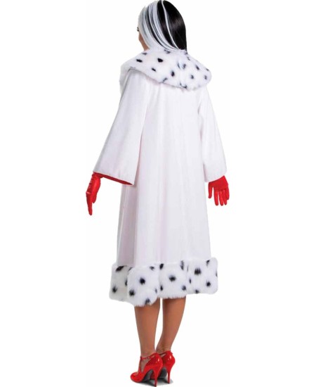DISFRAZ DE CRUELLA DE VILL DELUXE PARA MUJER