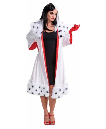 DISFRAZ DE CRUELLA DE VILL DELUXE PARA MUJER