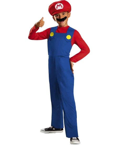 DISFRAZ DE MARIO PARA NIÑO