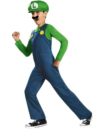 DISFRAZ DE LUIGI PARA NIÑO