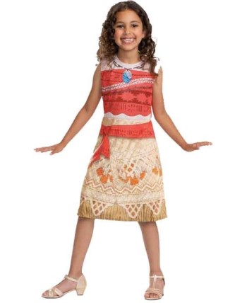 DISFRAZ DE VAIANA INFANTIL