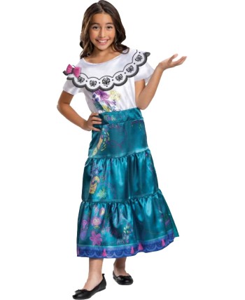 DISFRAZ DE ENCANTO MIRABEL PARA NIÑA