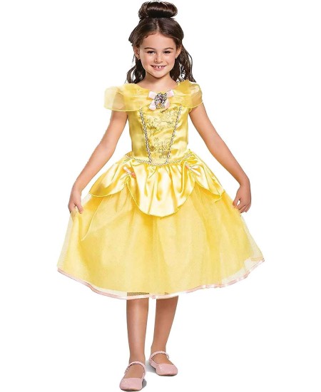 DISFRAZ DE BELLA Y LA BESTIA PARA NIÑA