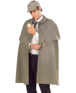 CAPA DETECTIVE SHERLOCK GRIS PARA HOMBRE