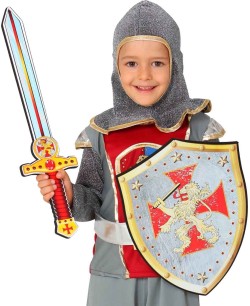 SET ESPADA Y ESCUDO MEDIEVAL FOAM 2