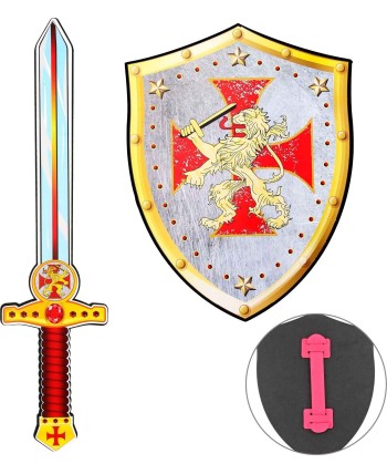 SET ESPADA Y ESCUDO MEDIEVAL FOAM