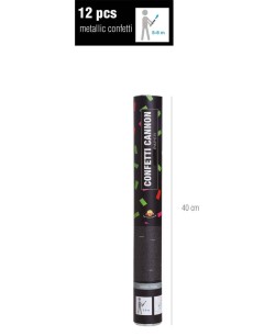 CAÑON CONFETTI PAPEL 40 CMS