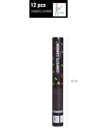 CAÑON CONFETTI PAPEL 40 CMS