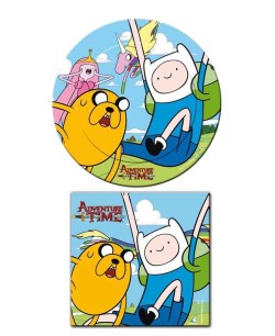 PLATOS Y SERVILLETAS HORA DE AVENTURAS