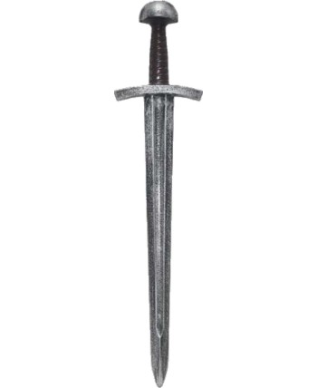 ESPADA MEDIEVAL PLATEADA ENVEJECIDA ESPADA MEDIEVAL PLATEADA ENVEJECIDA