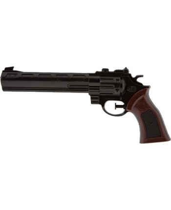 Cartuchera doble negra con dos pistolas de 24 cm por 4,50 €