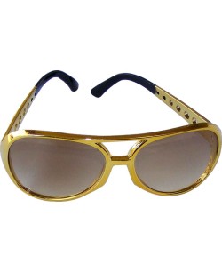 GAFAS ELVIS ROCKERO DORADAS