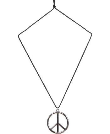 COLLAR HIPPIE PLATEADO