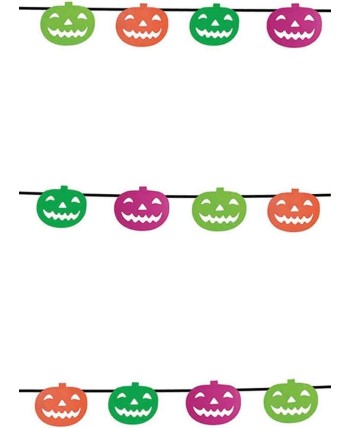 GUIRNALDA CALABAZAS NEON