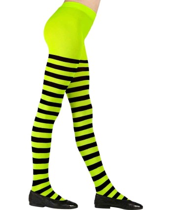 MEDIAS A RAYAS AMARILLAS INFANTILES