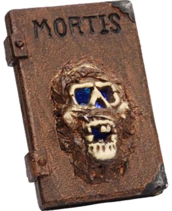 LIBRO MORTIS HALLOWEEN CON LEDS
