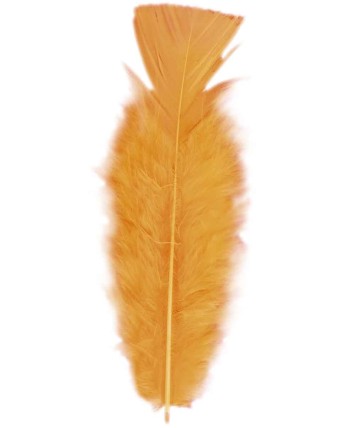 BOLSA PLUMAS CHIC NARANJAS