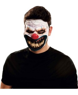 CARETA DE PAYASO SONRISA MAQUIABELICA