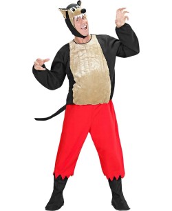 DISFRAZ DE LOBO PARA ADULTO