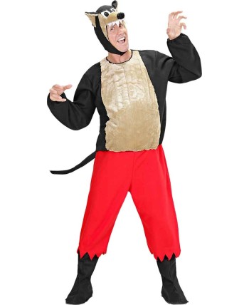 DISFRAZ DE LOBO ADULTO