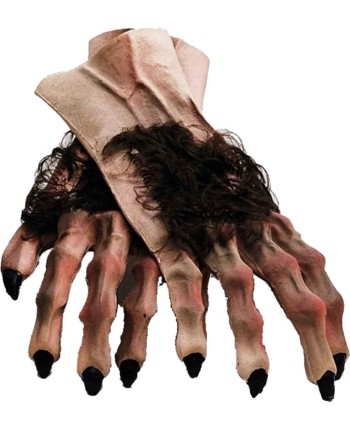 MANOS MONSTRUO CON PELO