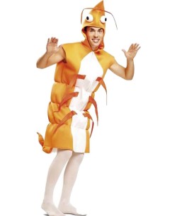 DISFRAZ DE GAMBA NARANJA PARA ADULTO
