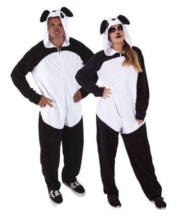 DISFRAZ DE OSO PANDA UNISEX