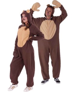 DISFRAZ DE OSO MARRON UNISEX