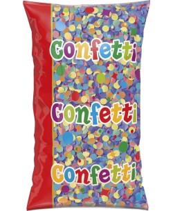 CONFETTI MULTICOLOR 100 GR.