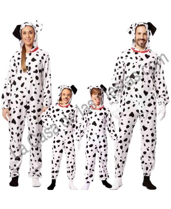 DISFRAZ GRUPO PERROS DALMATAS DISFRAZ GRUPO PERROS DALMATAS