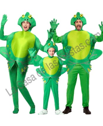 DISFRAZ GRUPO RANAS DIVERTIDAS