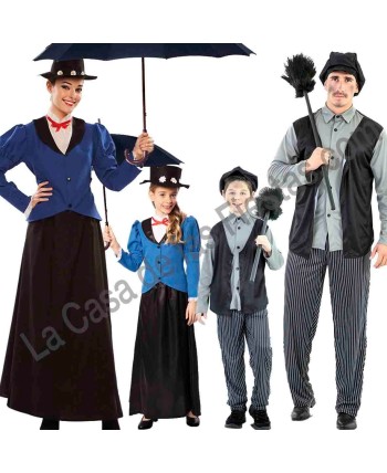 DISFRAZ GRUPO NIÑERA Y DESHOLINADOR