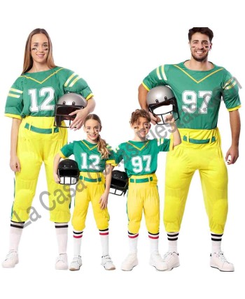 DISFRAZ GRUPO RUGBY VERDE