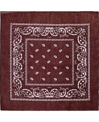 PAÑUELO BANDANA MARRON