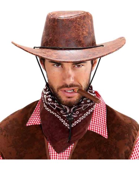 PAÑUELO BANDANA MARRON