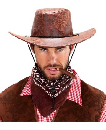 PAÑUELO BANDANA MARRON