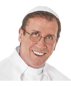 GORRO PAPA BLANCO 2