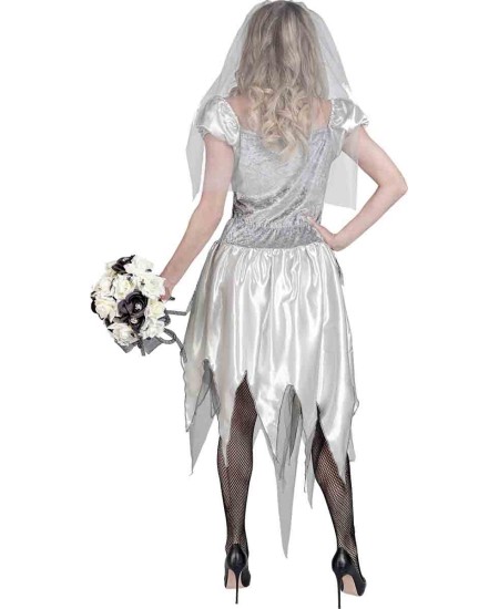 DISFRAZ DE NOVIA CADAVER PARA MUJER